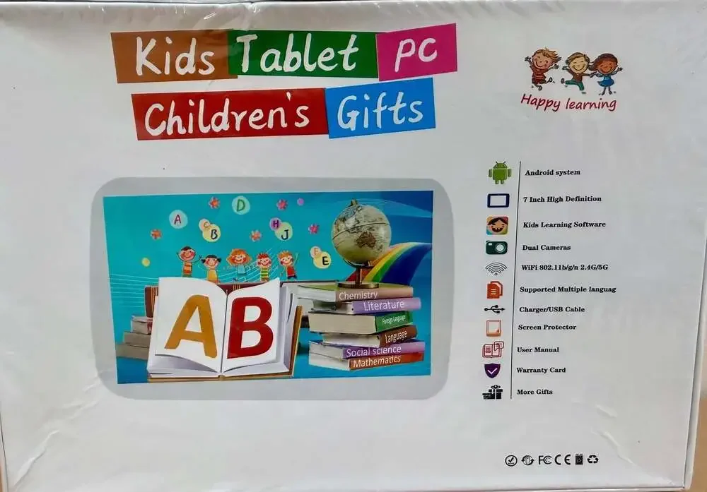 Kids Tablet PC 7 Inch Android Children's Educational Learning Tablet